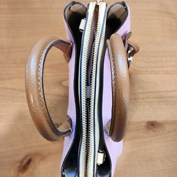 Kate Spade Lavender and Brown Satchel/Crossbody - Picture 11 of 11